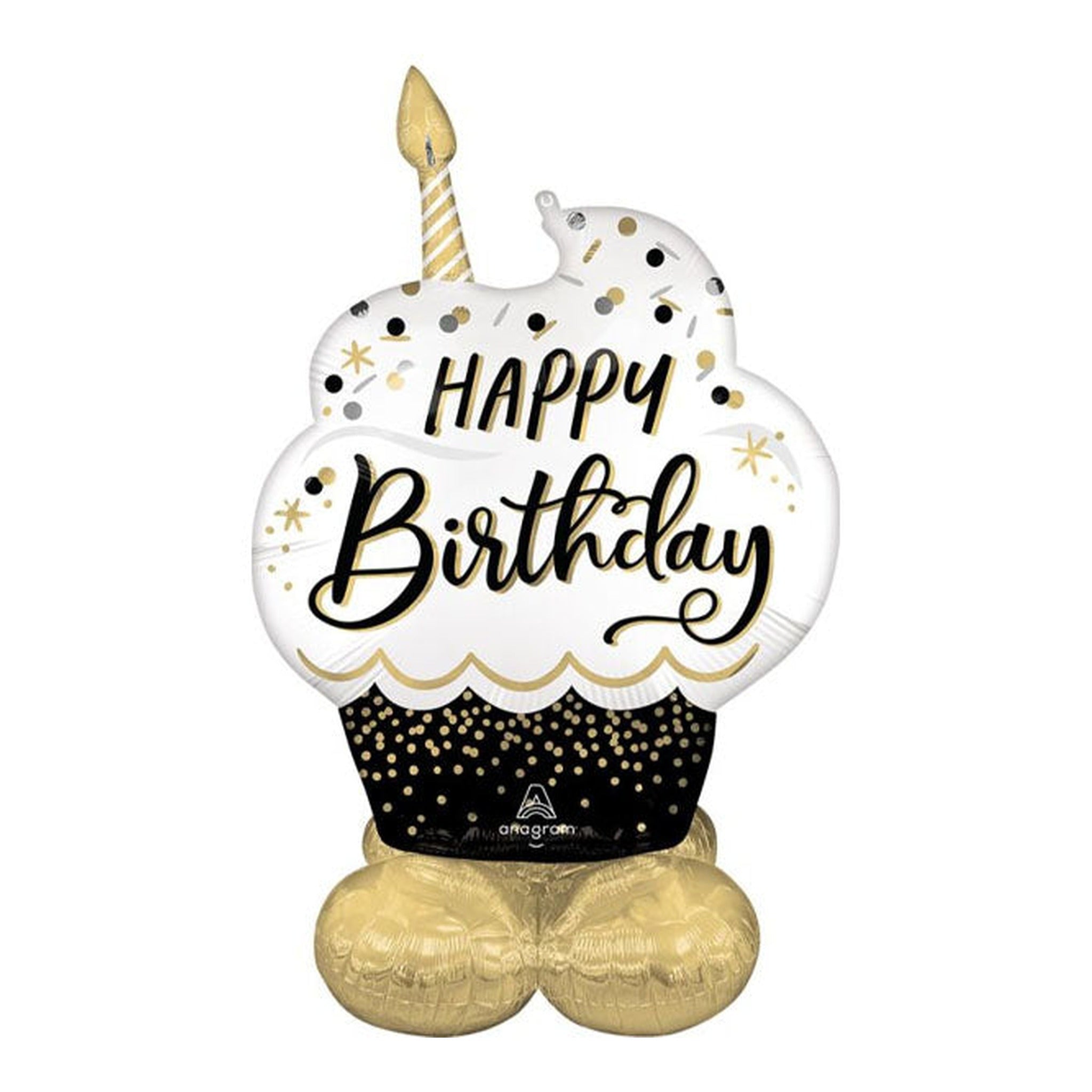 Happy Birthday Black & Gold